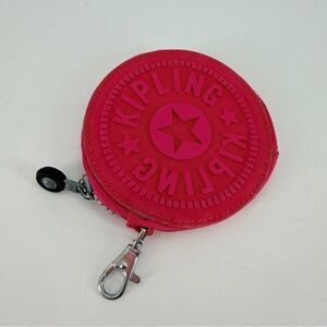 Kipling Pink Round Coin purse Small Pouch